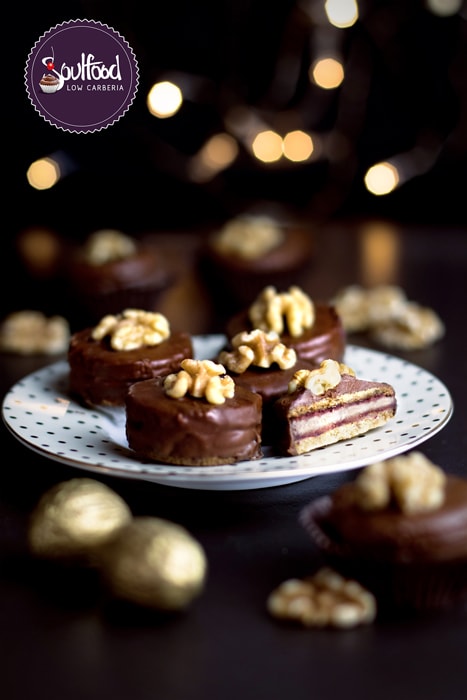 LowCarb Walnuss Marzipan Konfekt
