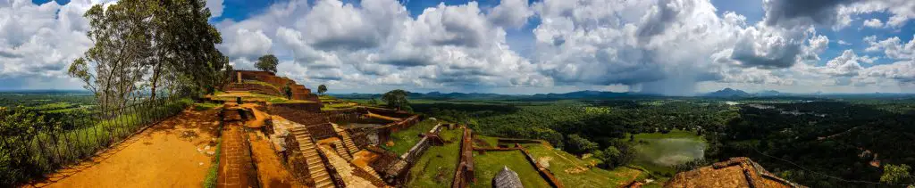 Panorama Löwenfelsen Sri Lanka Panorama Löwenfelsen Sri Lanka